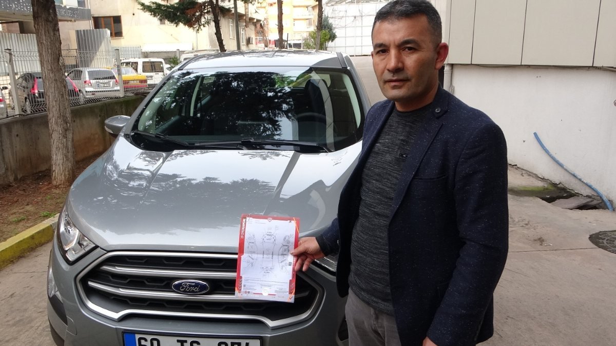 İstanbul’dan aldığı sıfır aracı 50 bin lira hasarlı çıktı