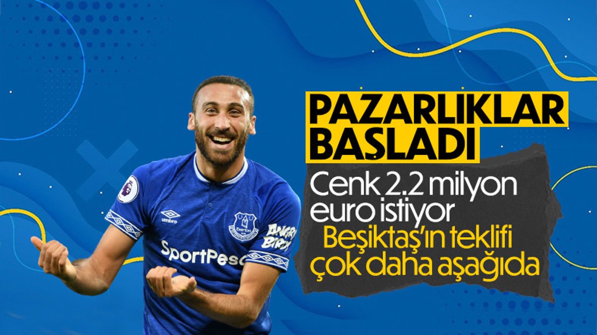 Beşiktaş ve Cenk Tosun arasında sözleşme pazarlığı