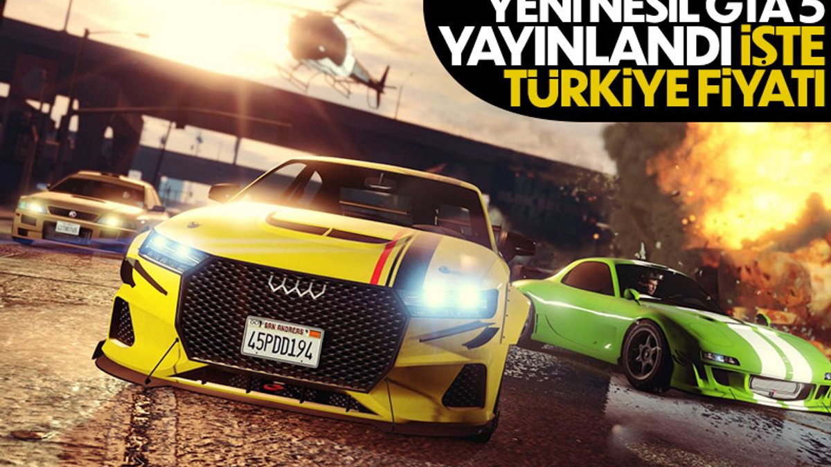 GTA 5'in PlayStation 5 özel sürümü yayınlandı: İşte Türkiye fiyatı