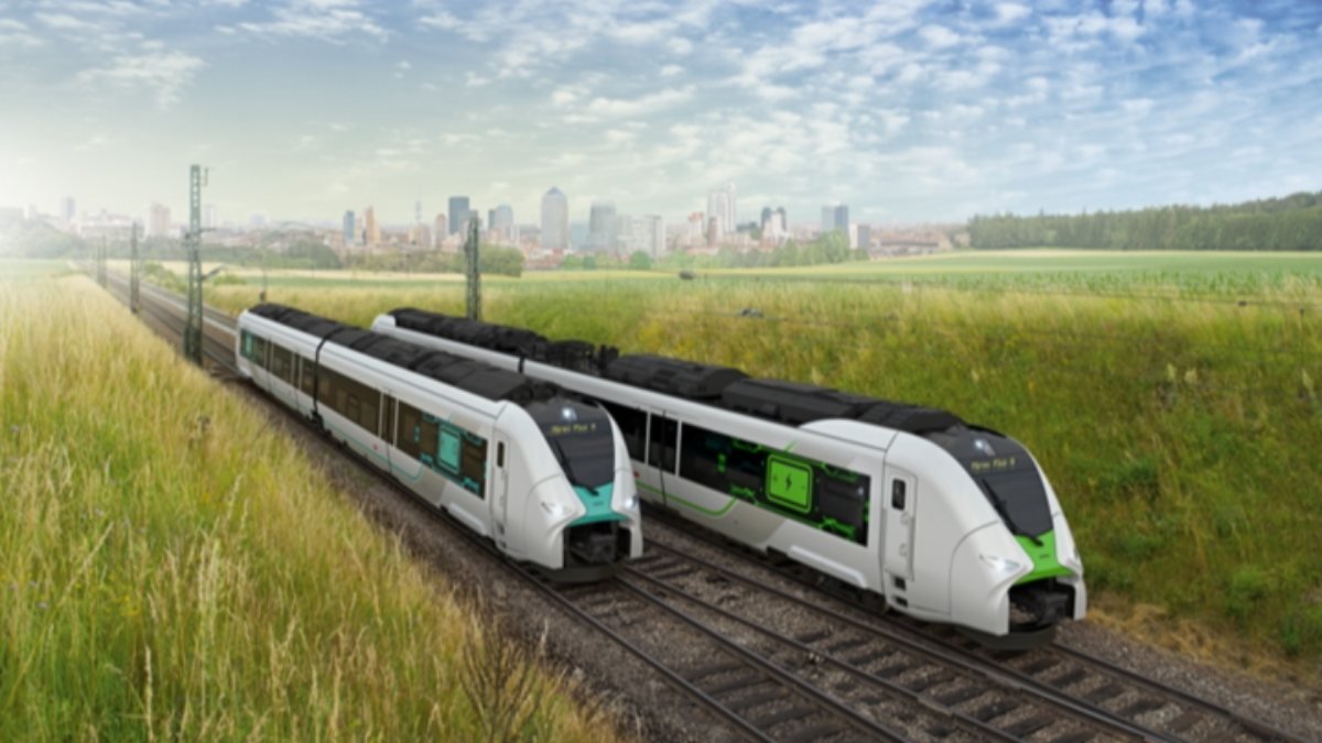Siemens'in hidrojen treni 2024'te hizmete açılacak