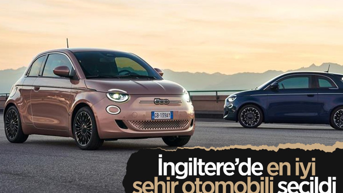 Fiat 500, İngiltere’de en iyi şehir otomobili seçildi