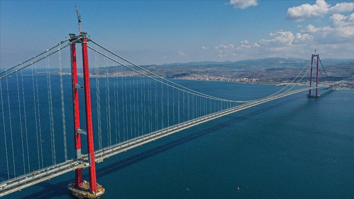 1915 Çanakkale Köprüsü'nün geçiş ücreti belli oldu