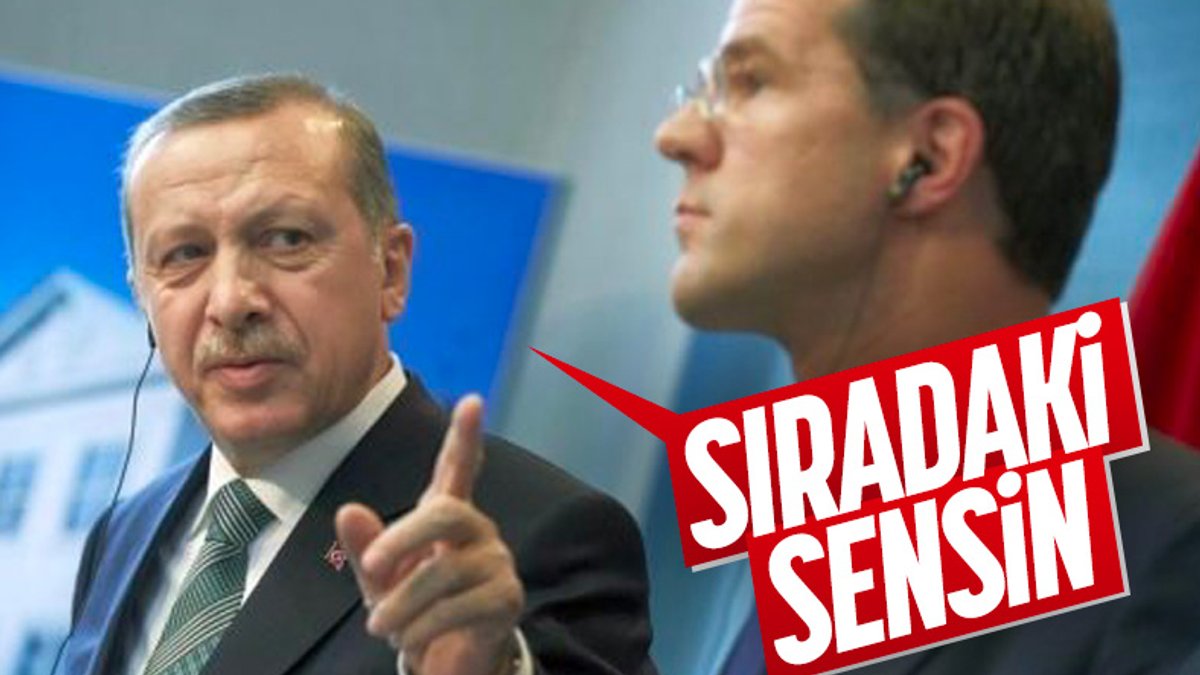 Hollanda Başbakanı Mark Rutte, Cumhurbaşkanı Erdoğan'ı ziyaret edecek