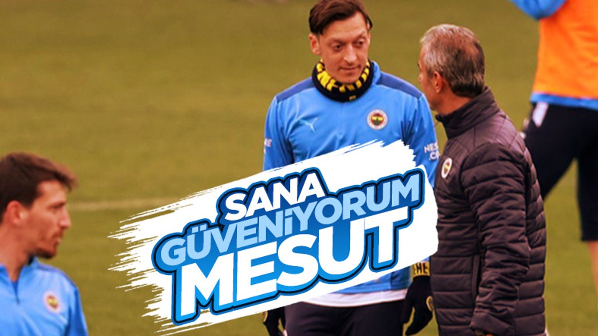 İsmail Kartal'dan Mesut Özil kararı