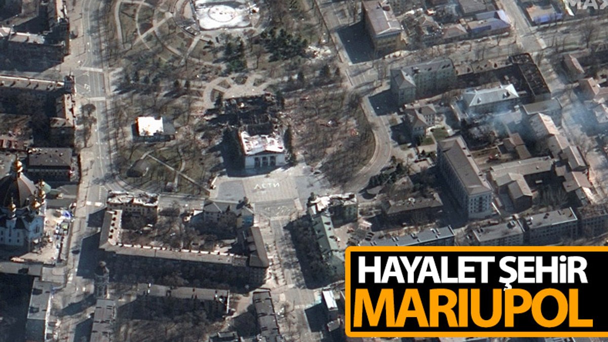 Rus bombalarıyla harabeye dönen şehir: Mariupol