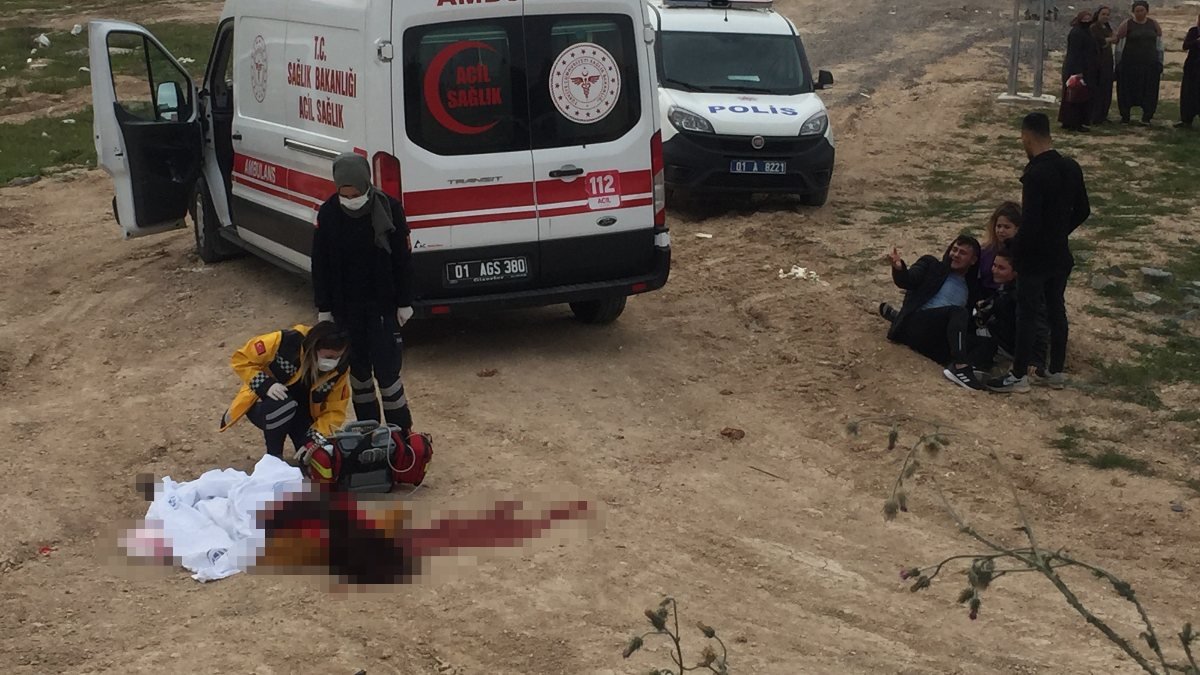 Adana'da bir kadın, eşi tarafından kızının gözü önünde katledildi