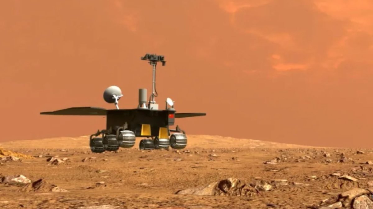 NASA, Çin'in Mars'taki uzay aracını görüntüledi