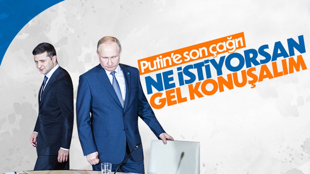 Vladimir Zelensky: Putin ile Kırım ve Donbası konuşmaya hazırım