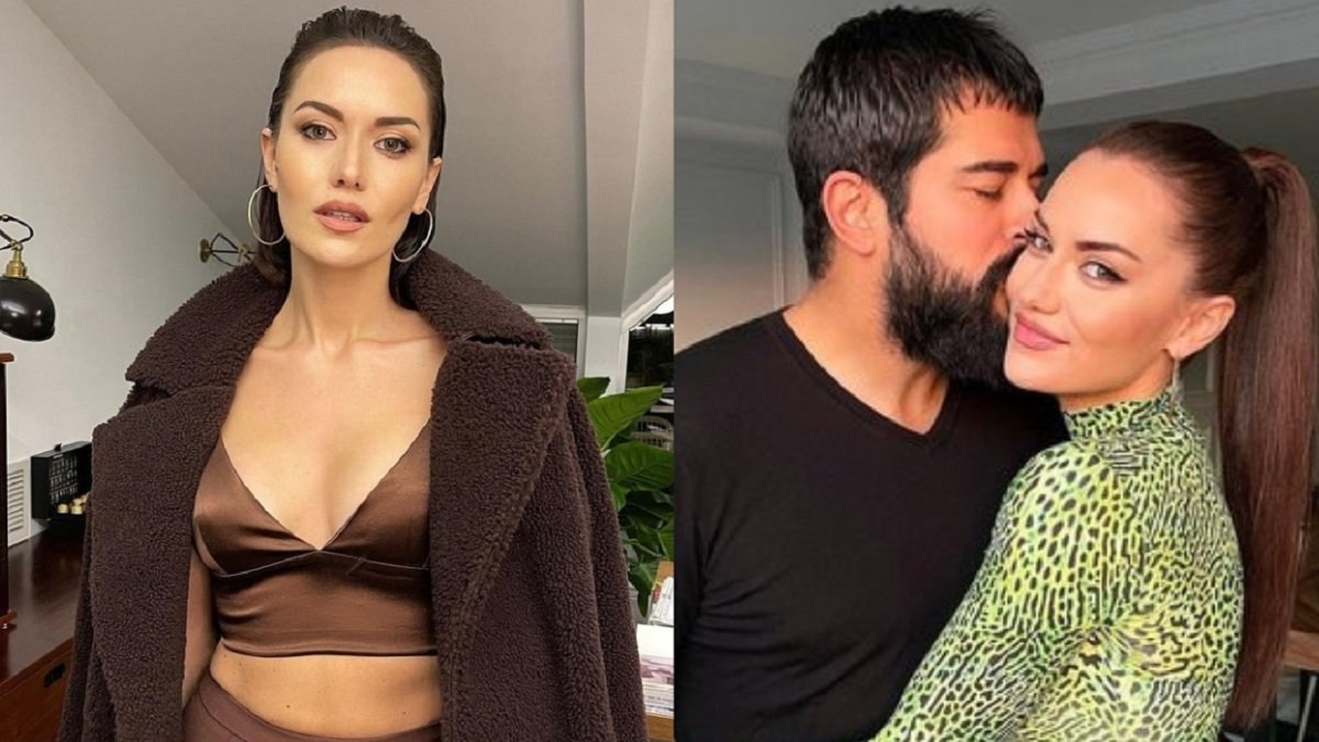 Burak Özçivit'in gözbebeği Fahriye Evcen bornozlu paylaşımıyla yaktı geçti! 'Aman Rabbim bu ne güzellik'