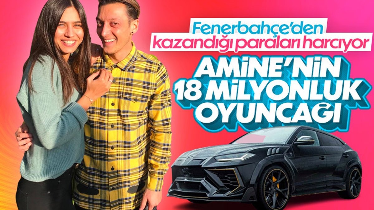 Mesut Özil'in eşi Amine'nin yeni arabası
