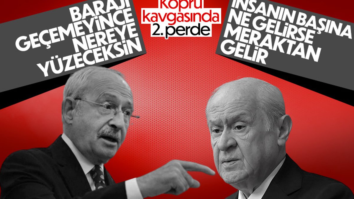Devlet Bahçeli'den Kemal Kılıçdaroğlu'na 'baraj' cevabı
