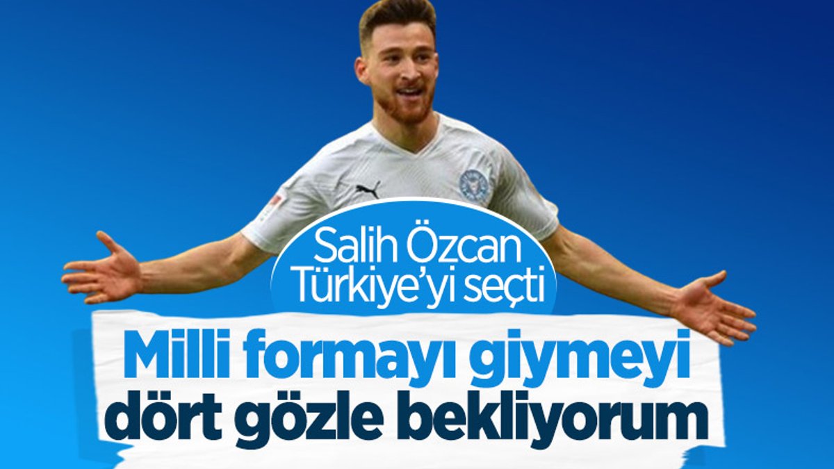 Salih Özcan, A Milli Futbol Takımı'nı seçti