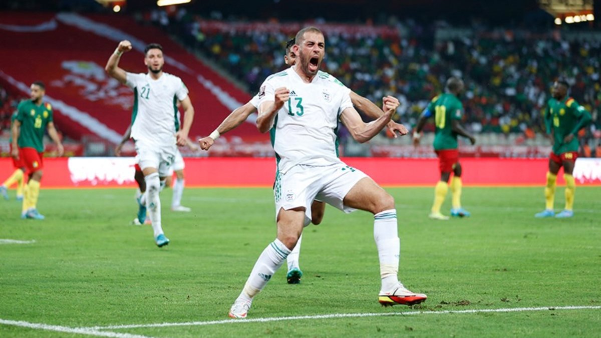 Islam Slimani, Cezayir'e Dünya Kupası'nın yolunu açtı