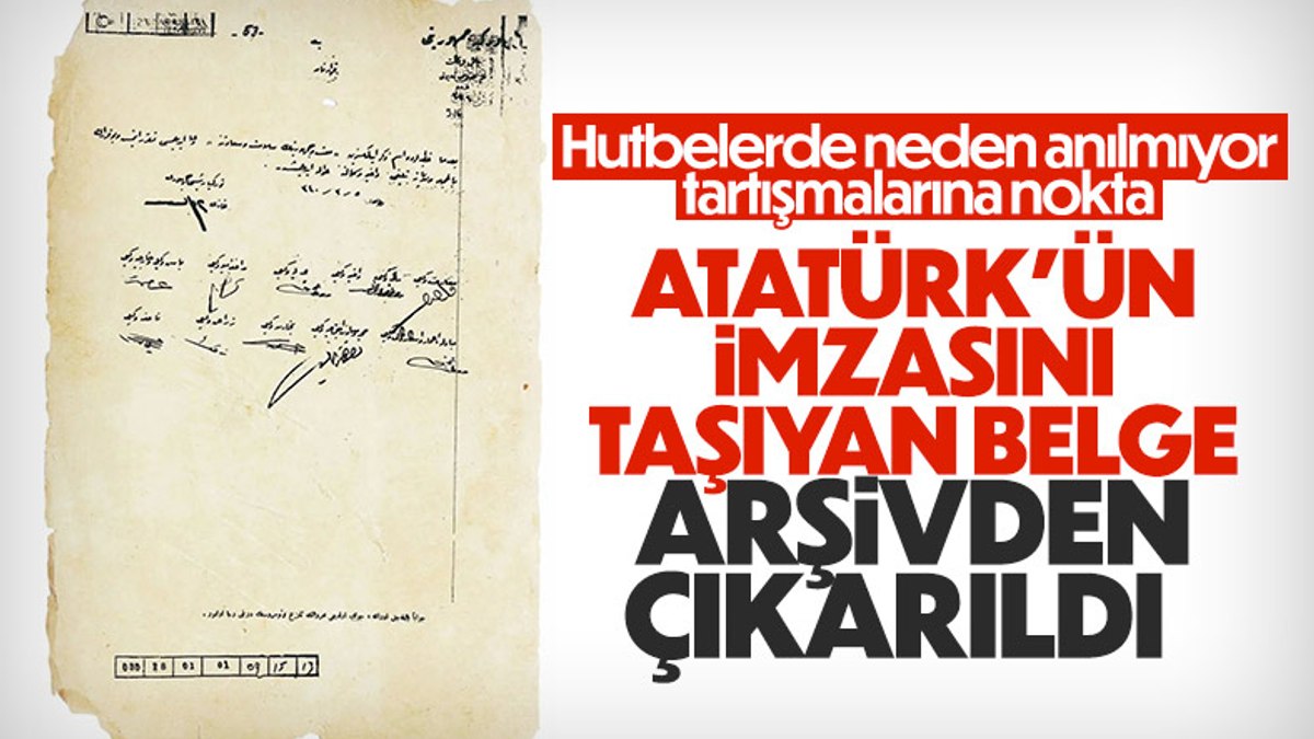 Ali Erbaş, Atatürk’ün hutbelerde neden anılmadığını açıkladı