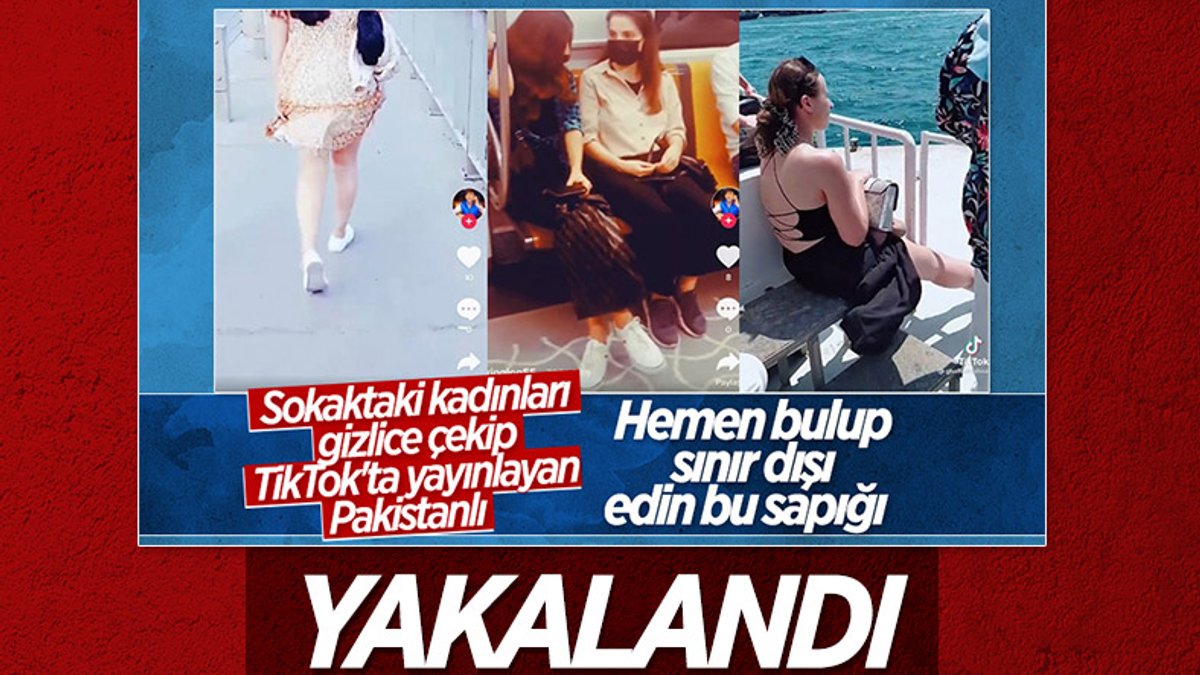 İstanbul'da kadınların gizlice videosunu çeken şüpheli yakalandı