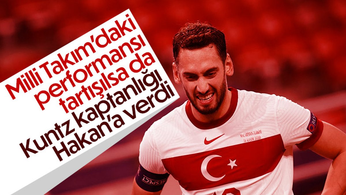 A Milli Takımımızın yeni kaptanı Hakan Çalhanoğlu