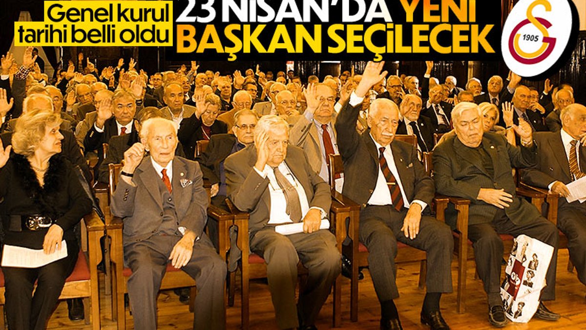 Galatasaray'da seçim tarihi
