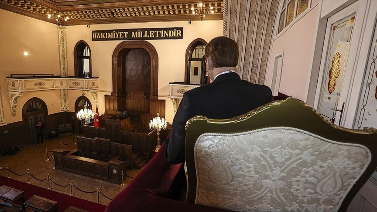 Atatürk'ün Riyaset Divanı restore edilerek, ziyarete açıldı