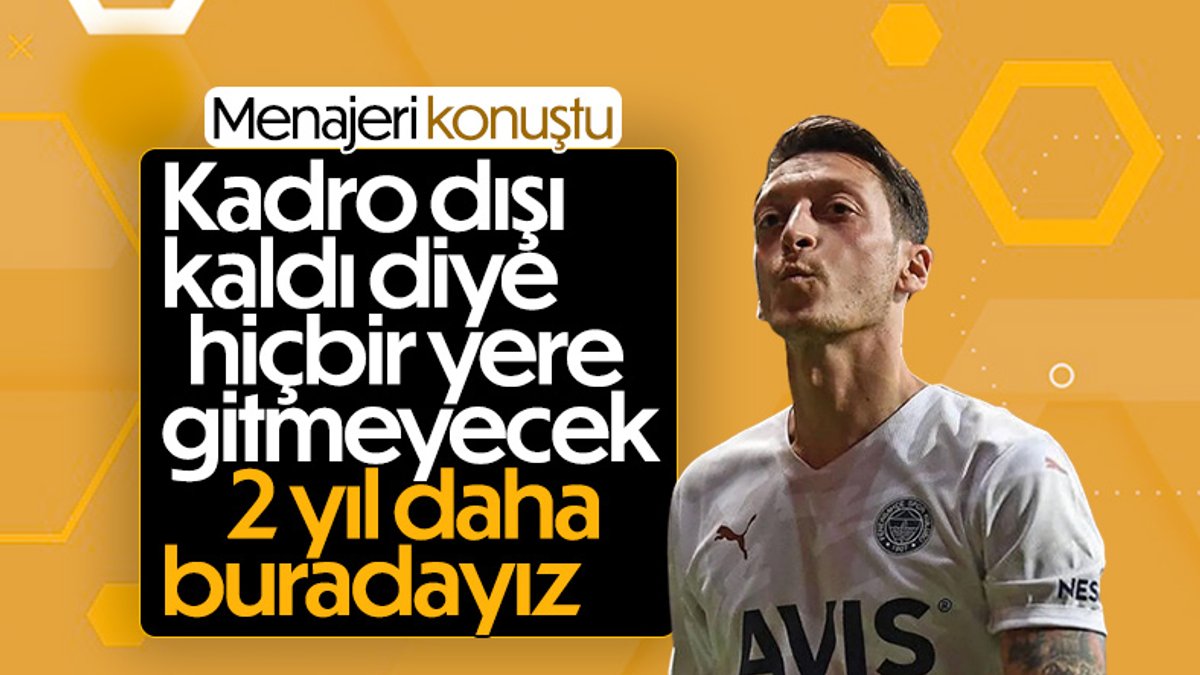 Erkan Söğüt: Mesut Özil'den gitmesini beklemeyin