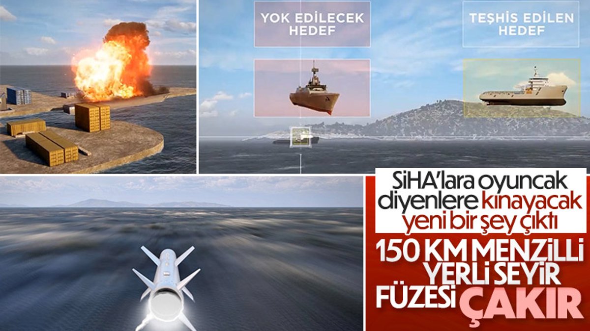 Türkiye'nin yeni seyir füzesi Çakır, göreve hazırlanıyor