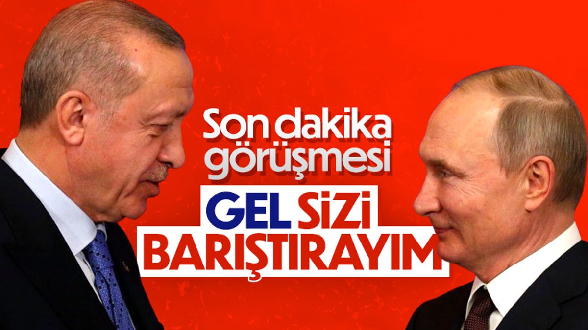 Cumhurbaşkanı Erdoğan, Vladimir Putin ile konuştu