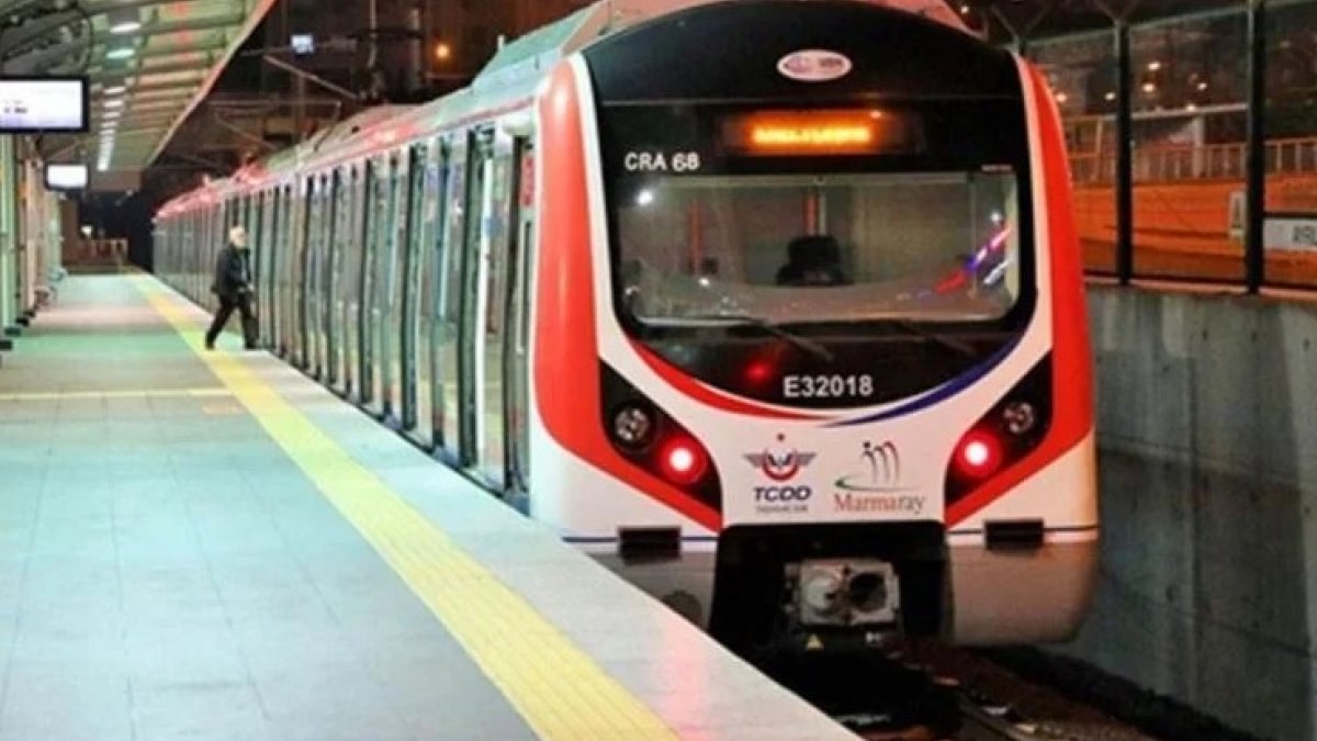 Marmaray'da sefer saatlerine Ramazan düzenlemesi