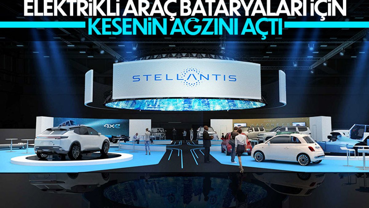 Stellantis, elektrikli araç bataryalarına yatırım yapıyor