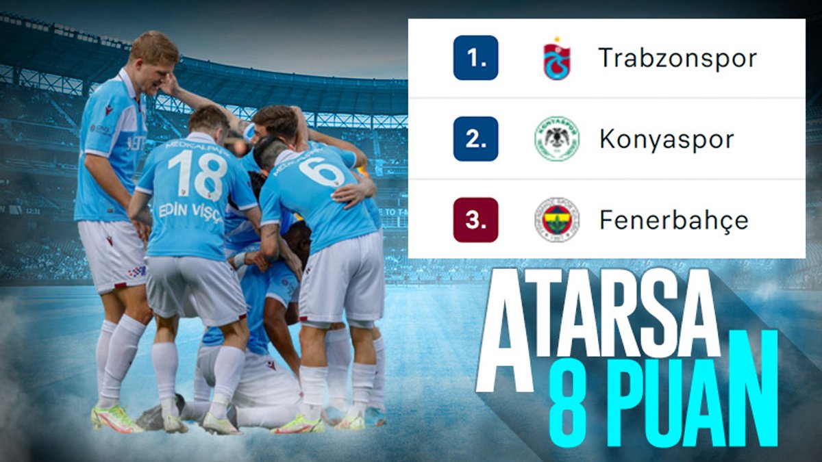 Trabzonspor'da şampiyonluk hesapları