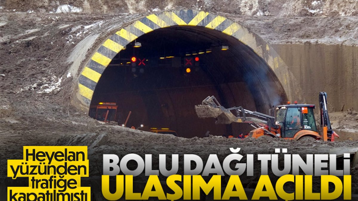 Bolu Dağı Tüneli trafiğe açıldı