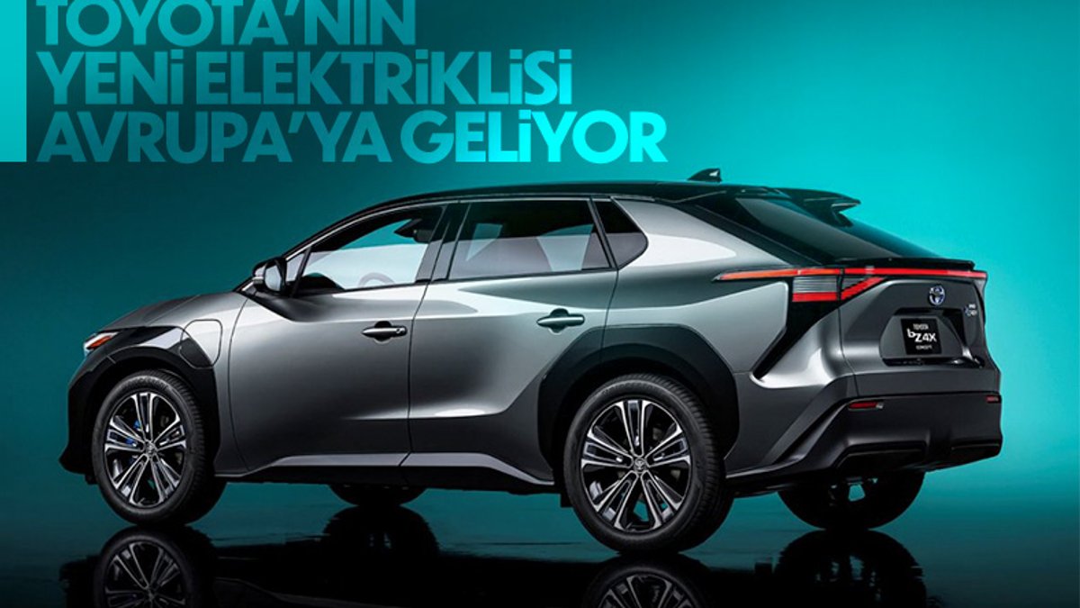 Elektrikli Toyota bZ4X, Avrupa'ya geliyor