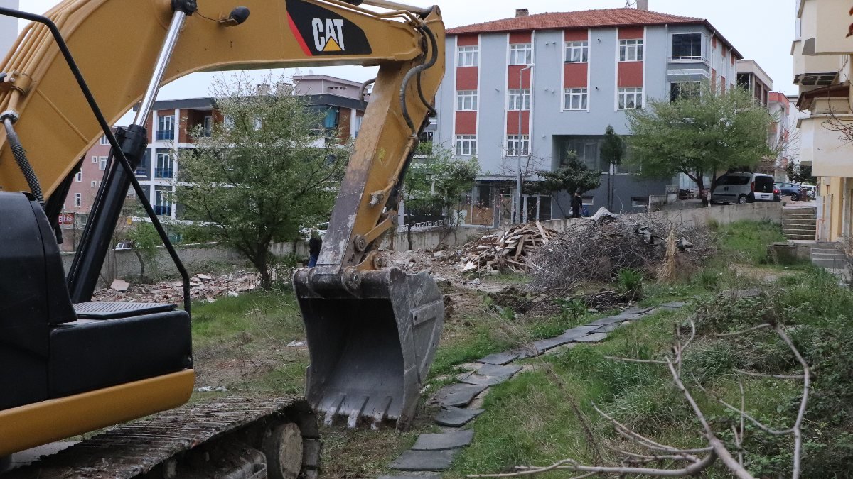 Samsun'da yanlış binayı yıktılar