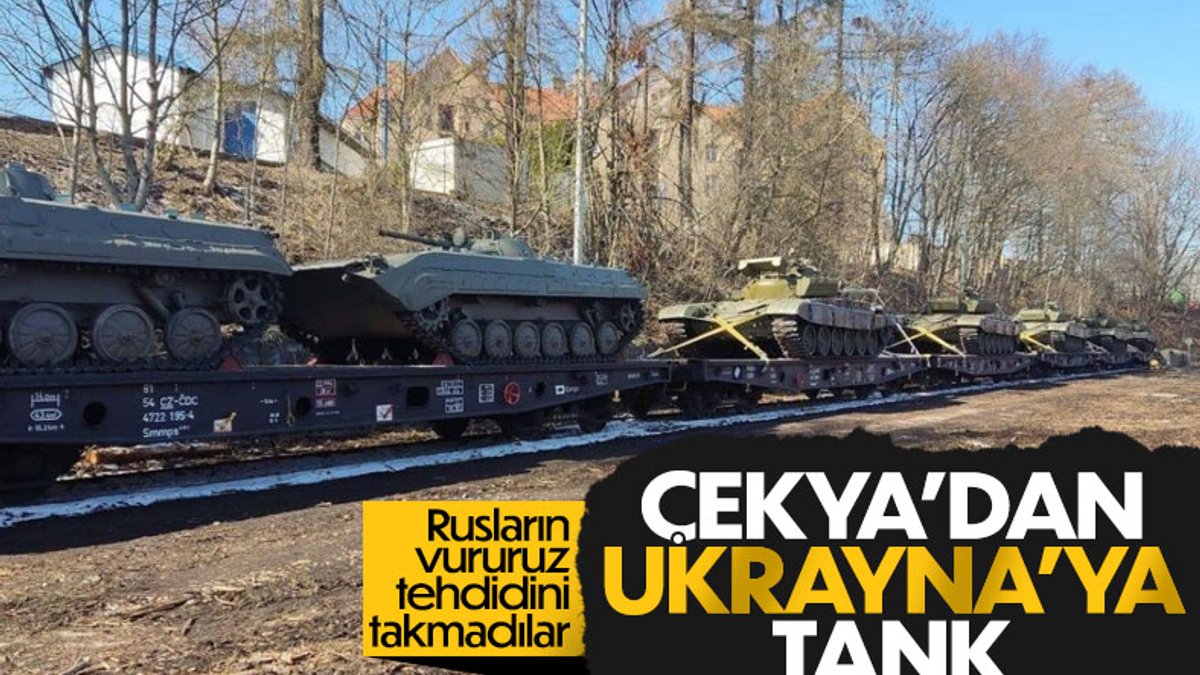 Çekya, Ukrayna’ya tank desteği verecek