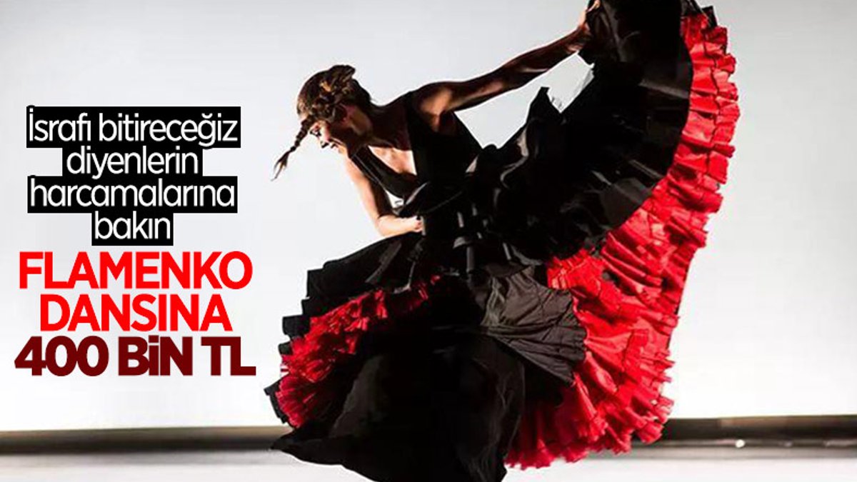 İBB, flamenko dansçısına 400 bin lira ödeme yaptı