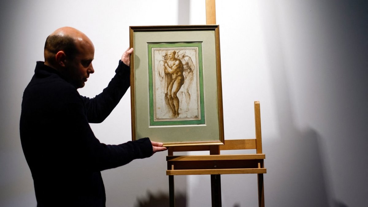 Ünlü ressam Michelangelo'nun eseri 33 milyon dolara satılacak