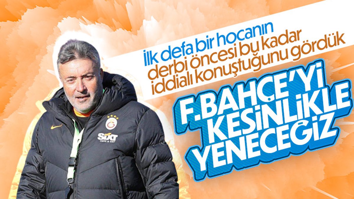 Domenec Torrent: Fenerbahçe derbisini kesinlikle kazanacağız