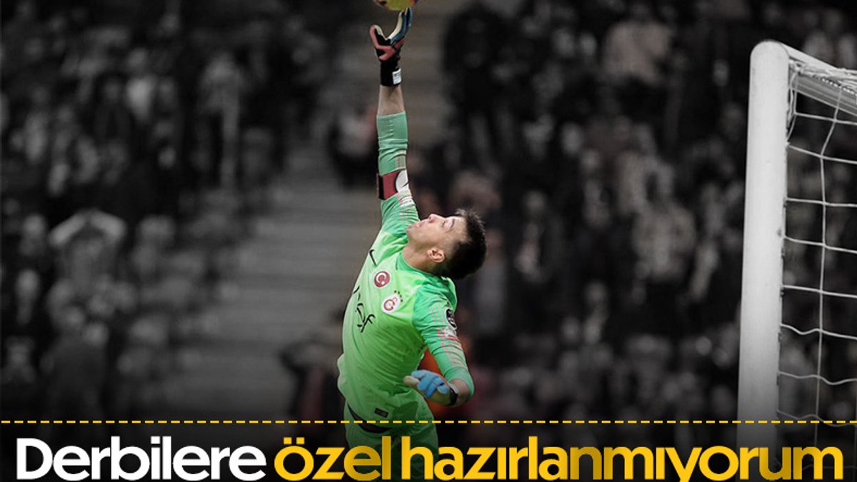 Fernando Muslera'dan derbi öncesi açıklamalar