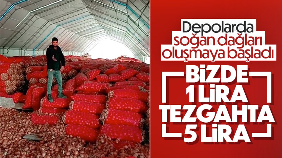 Ankara'da satılamayan soğanlar depolarda kaldı