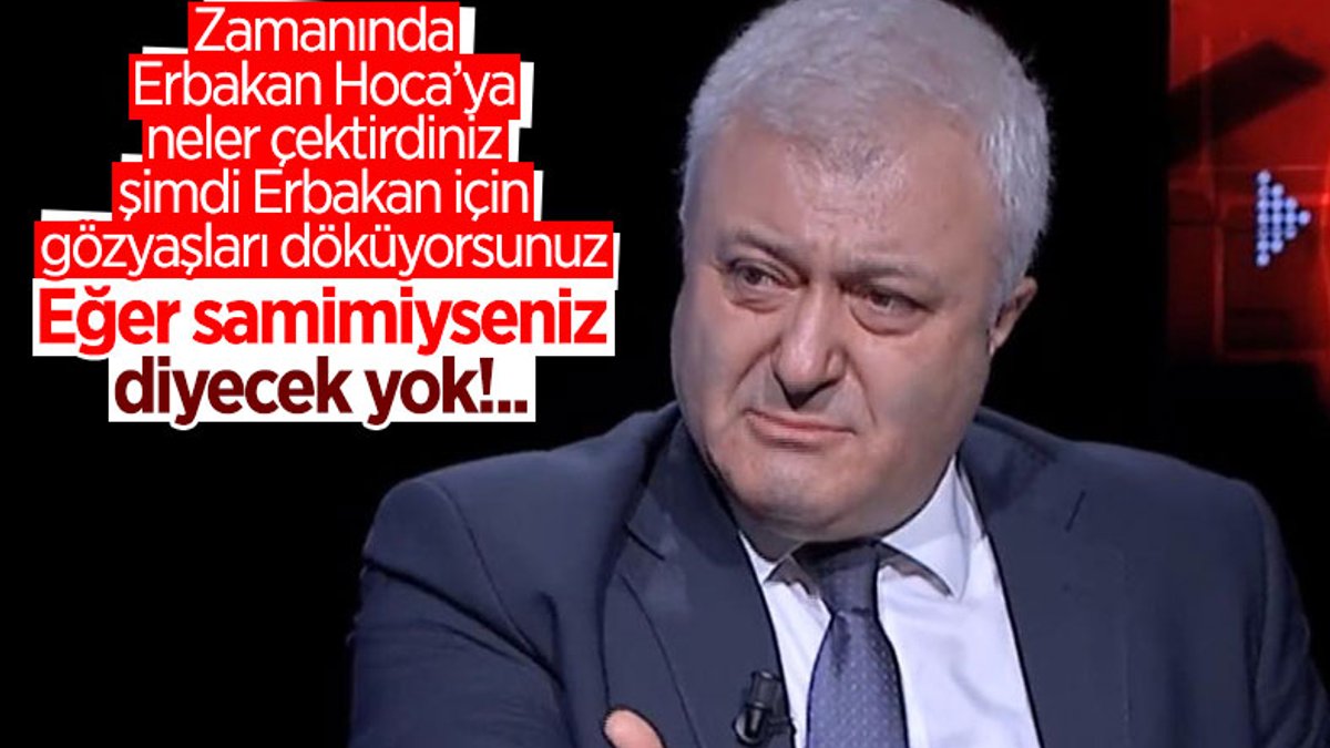 Tuncay Özkan, Necmettin Erbakan'la olan anısını ağlayarak anlattı