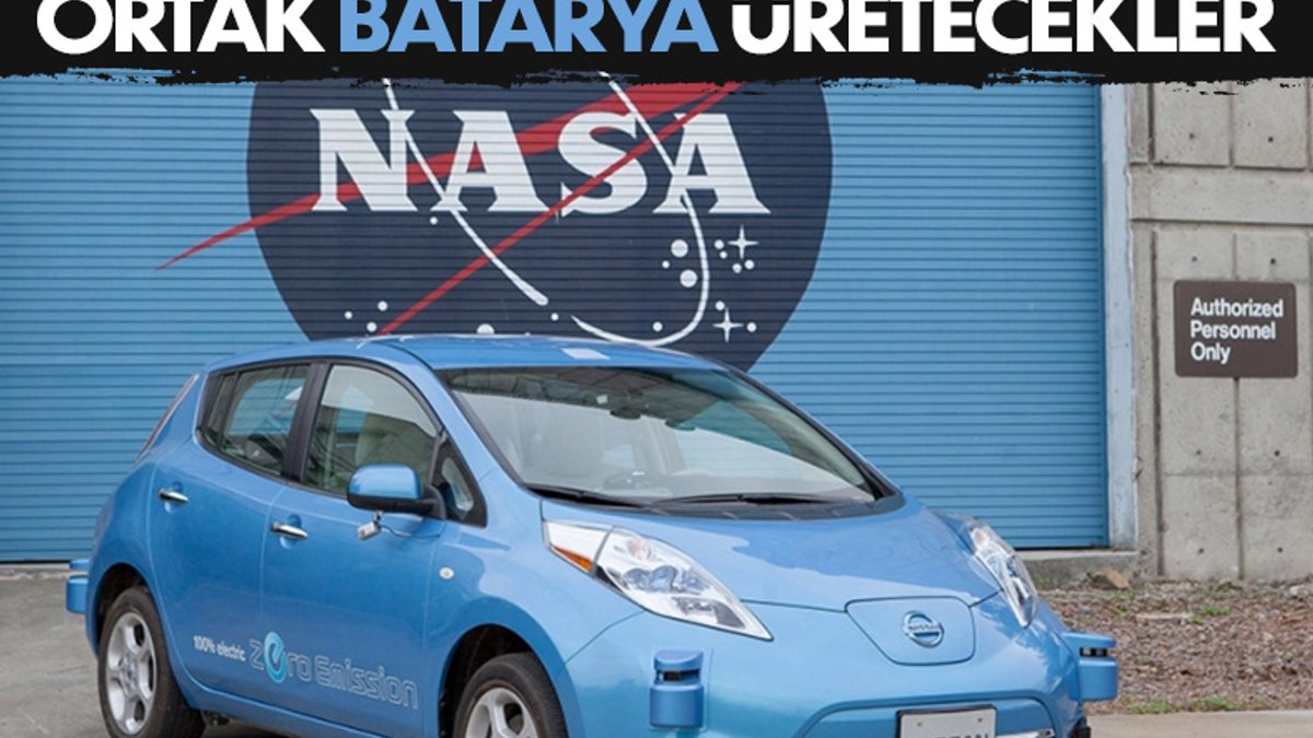 Nissan, NASA ile elektrikli araç bataryası üretecek