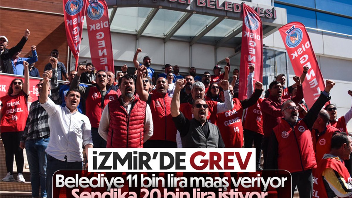 İzmir'deki Çiğli Belediyesi'nde grev kararı