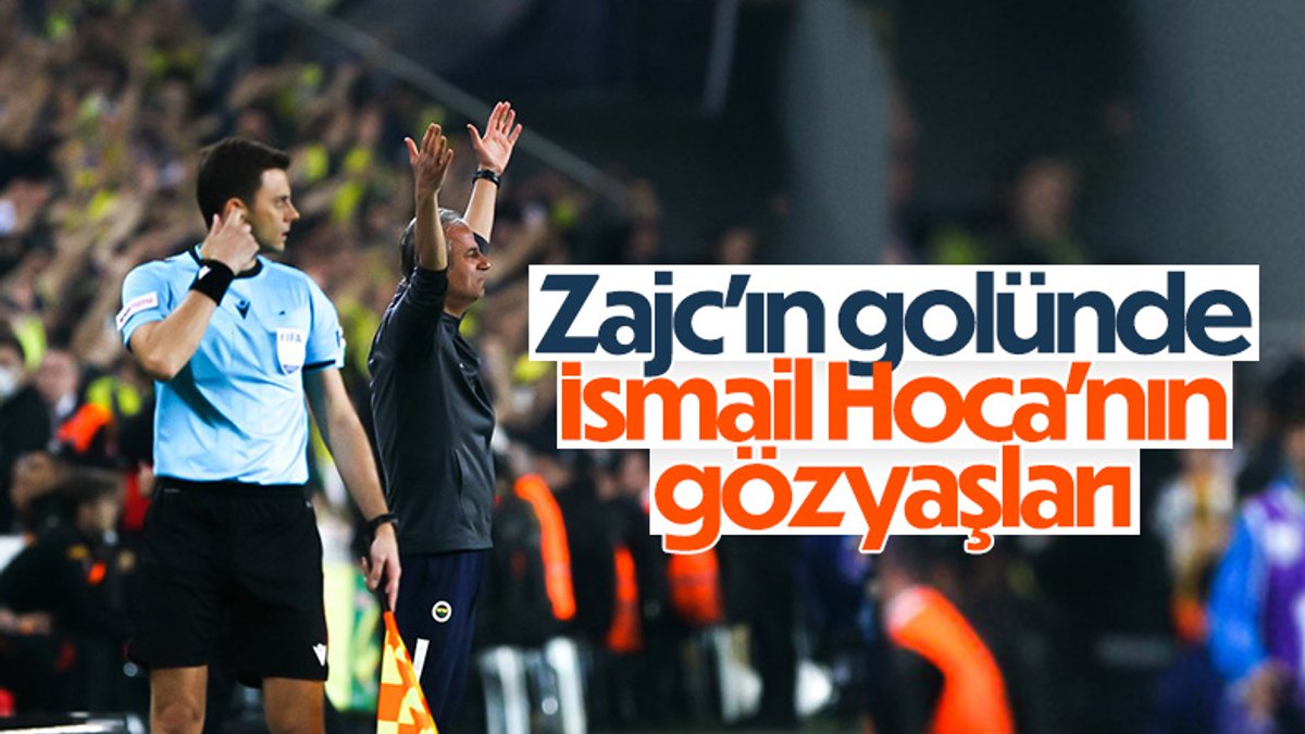 İsmail Kartal, Zajc'ın golünden sonra ağladı