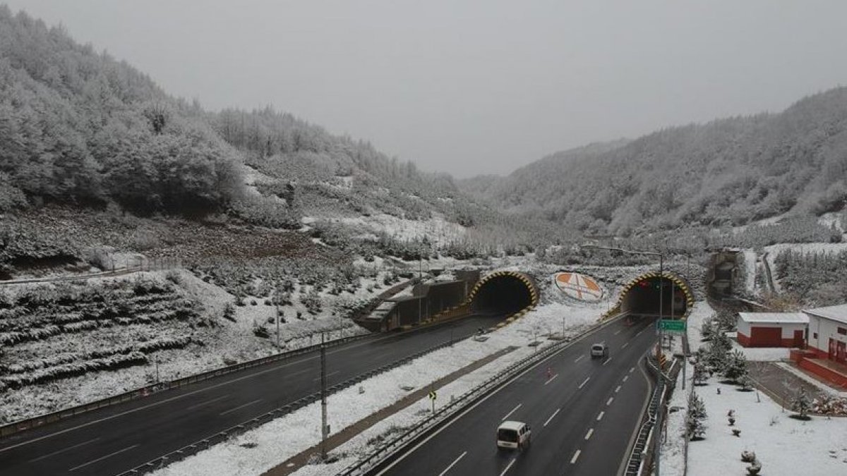 Meteoroloji Genel Müdürlüğü'nden Bolu Dağı geçişi için kar uyarısı