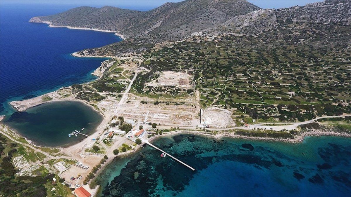 Knidos Antik Kenti'nde bulunan Emevi kitabeleri tarihe ışık tutuyor