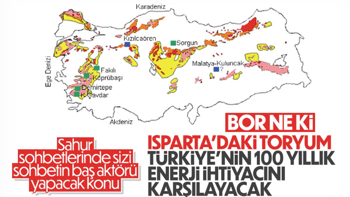 Türkiye'ye enerji bağımsızlığında fırsat: Toryum