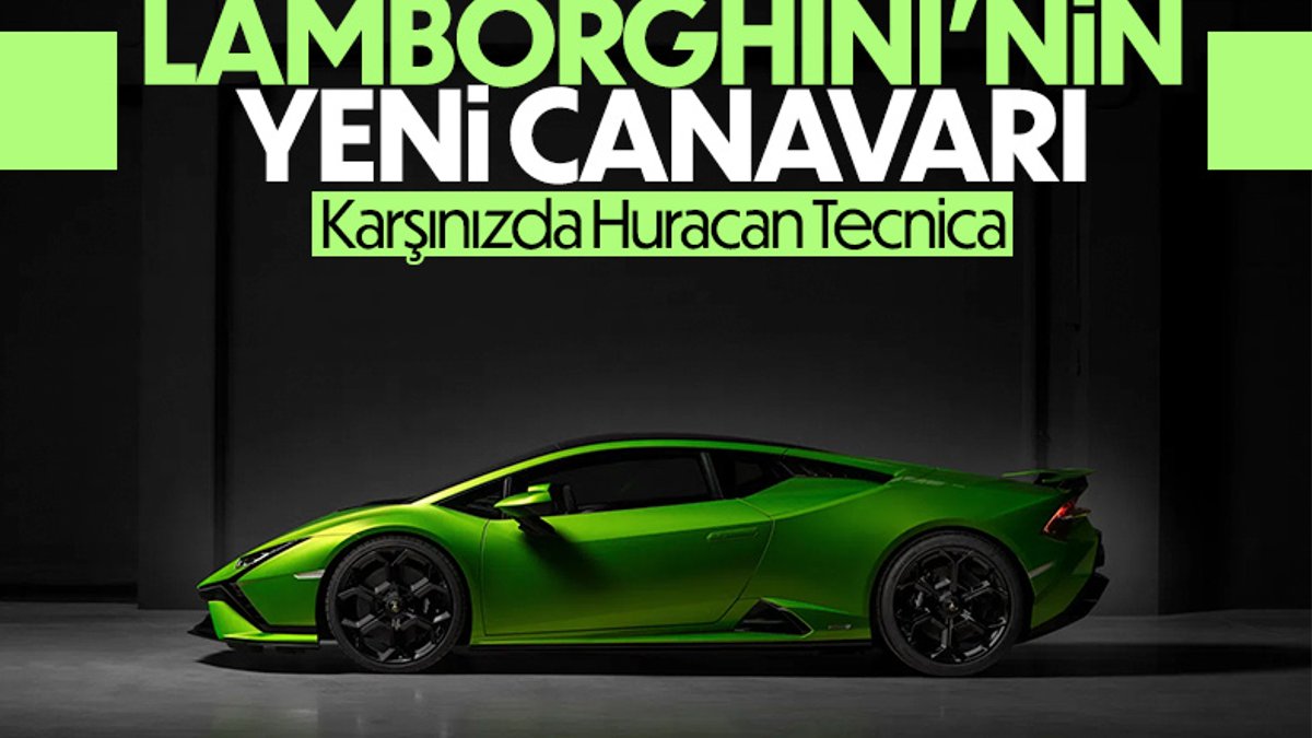 Yeni Lamborghini Huracan Tecnica tanıtıldı
