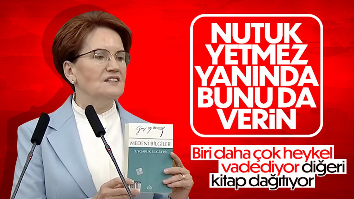Meral Akşener: Okullarda Atatürk'ün Medeni Bilgiler kitabını okutacağız