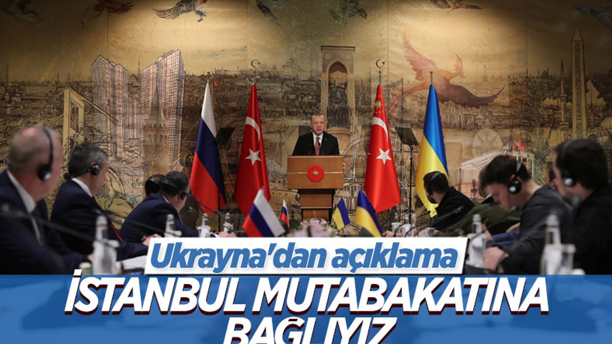 Ukraynalı müzakereci Arakhamia: Ukrayna tarafı olarak İstanbul mutabakatına bağlıyız