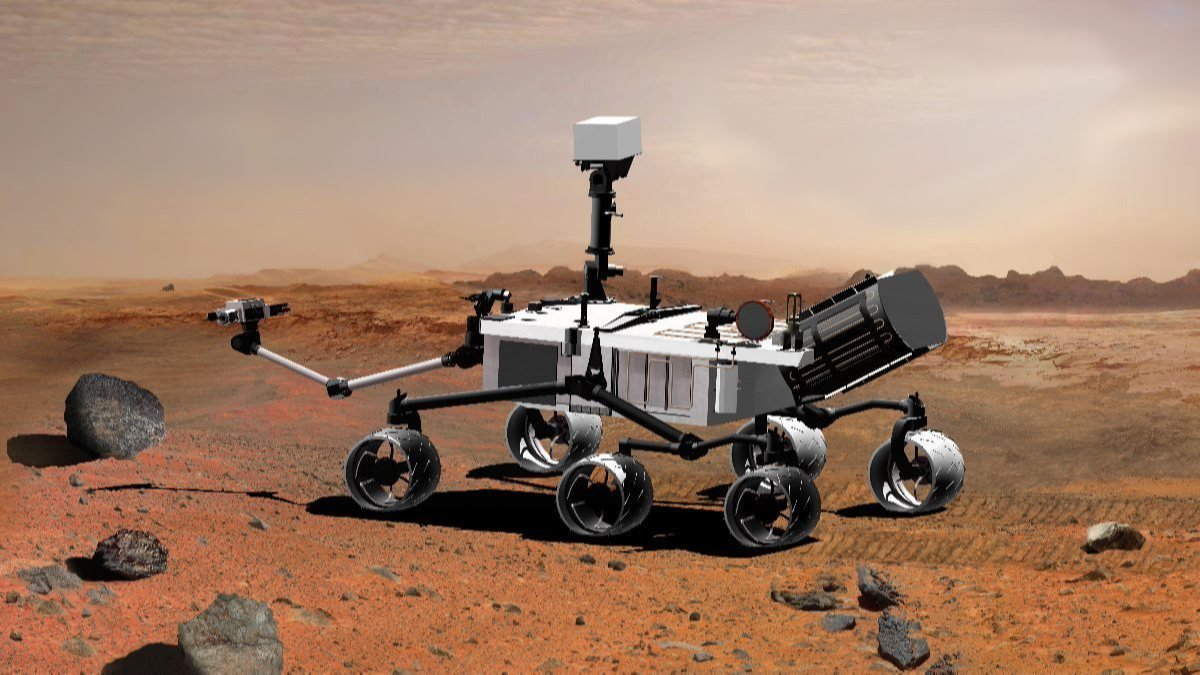 Mars aracı Curiosity, keskin arazi yüzünden rotasını değiştirdi
