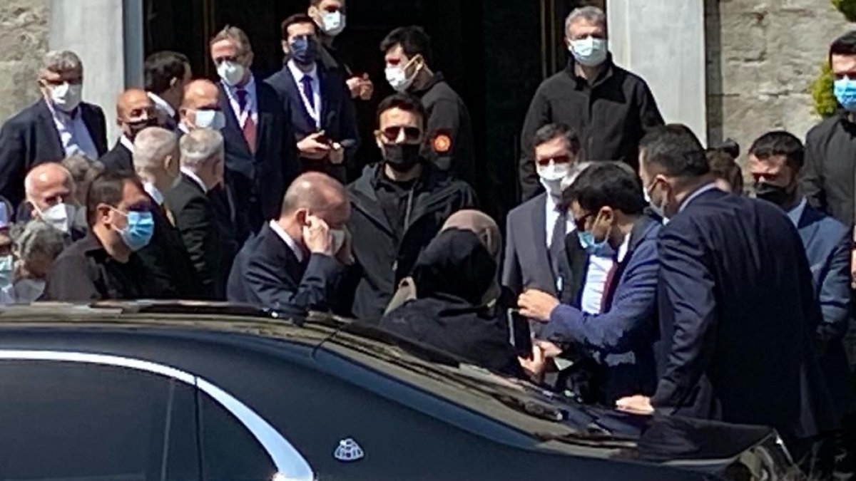 Cumhurbaşkanı Erdoğan, cuma namazını Ayasofya'da kıldı