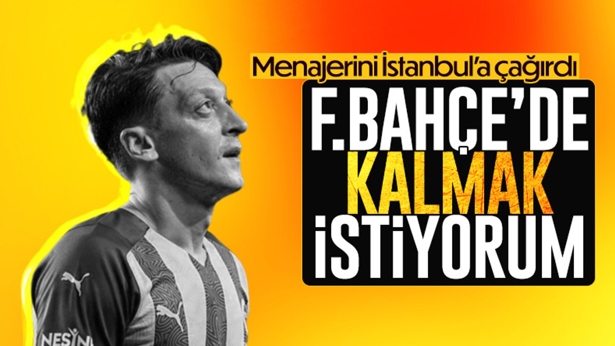 Fenerbahçe'de Mesut Özil zirvesi